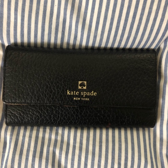 kate spade Handbags - Black Kate Spade Wallet